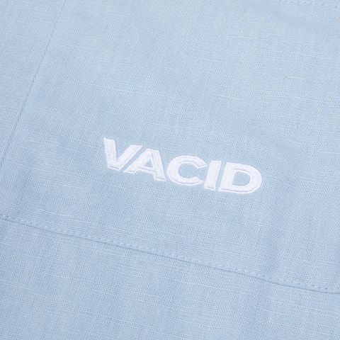 SS Linen Shirt Baby Blue
