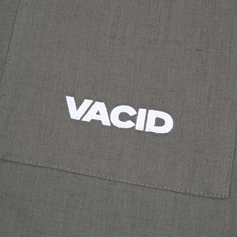 SS Linen Shirt Gunmetal