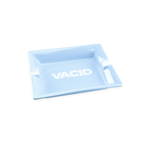 Porcelain Ashtray Light Blue